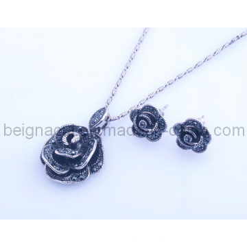 Mode Rose Design Set Schmuck